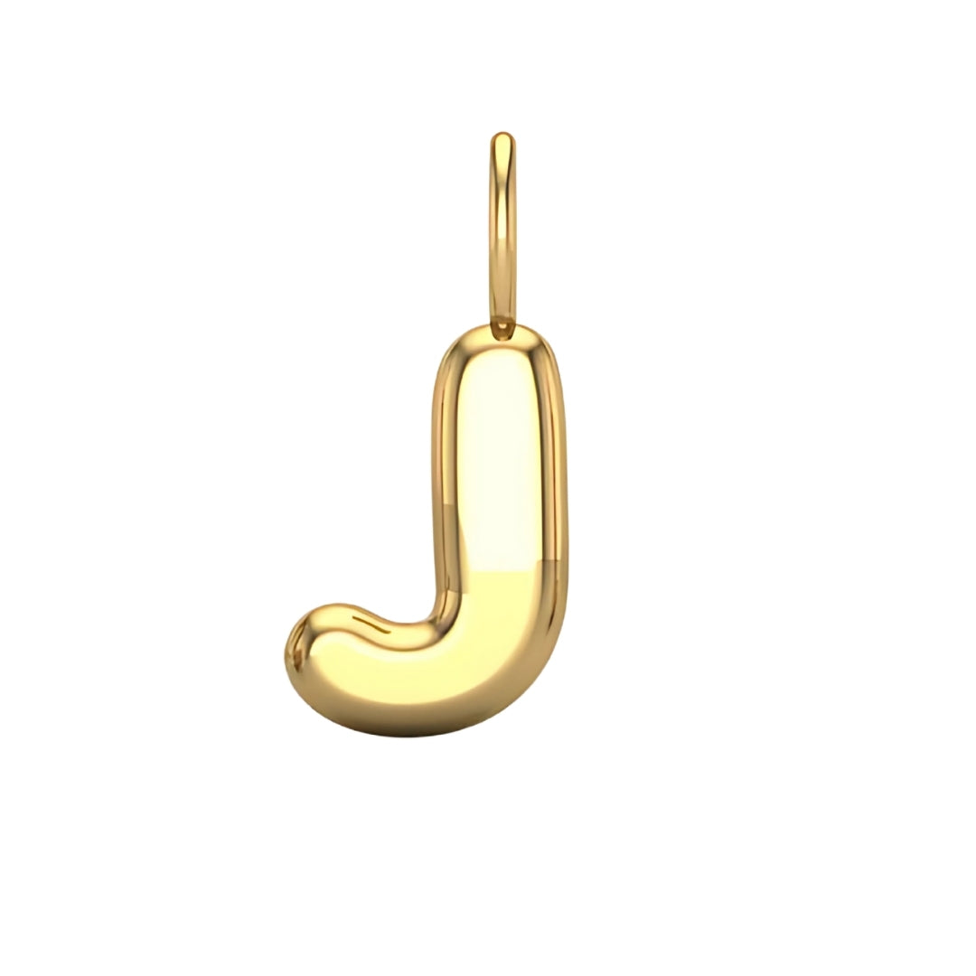 Main Street 'J' Initial Pendant