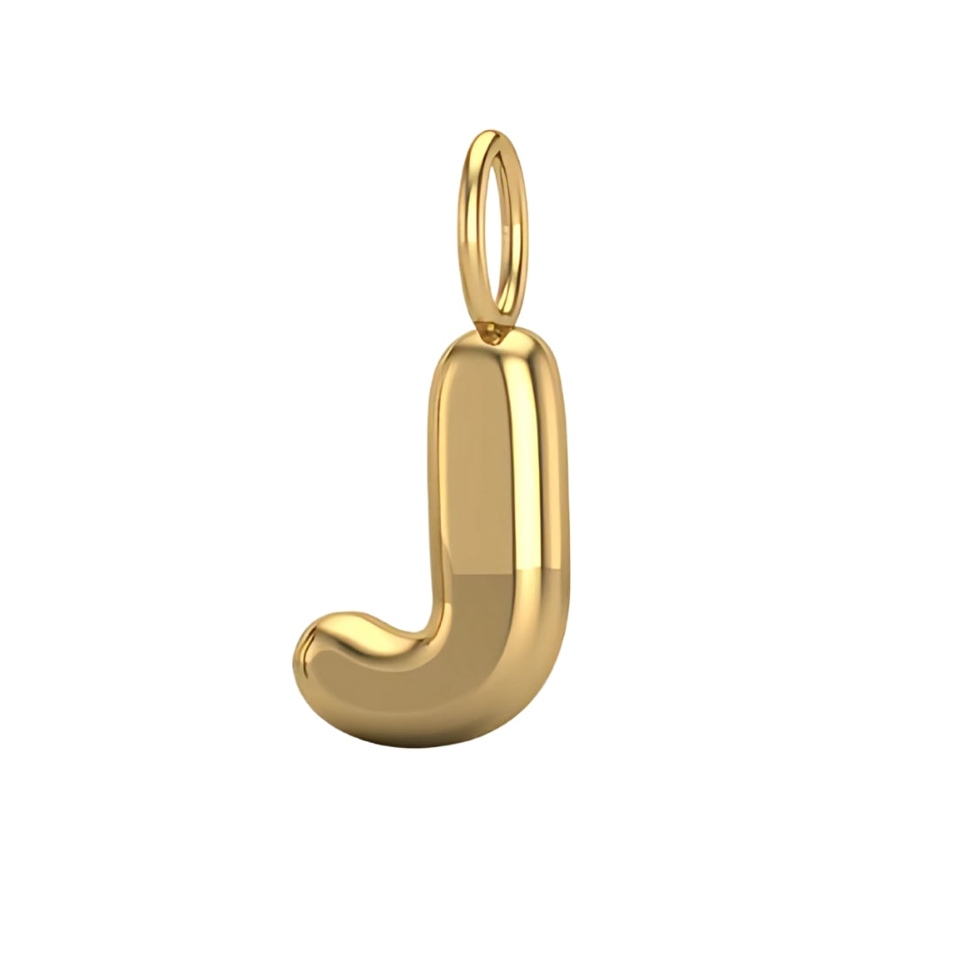 Main Street 'J' Initial Pendant